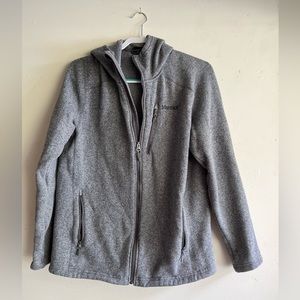 Marmot gray hooded jacket